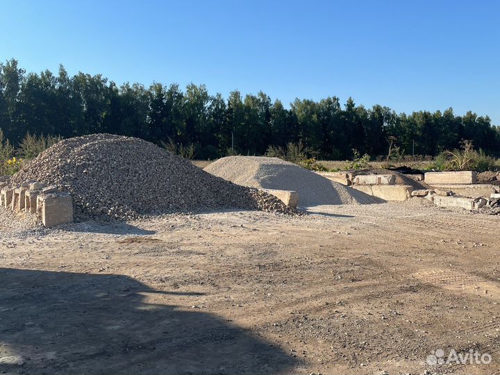 Песок щебень земля