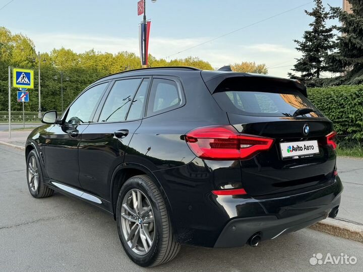 BMW X3 2.0 AT, 2021, 58 000 км