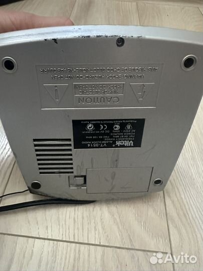 Радио часы будильник vitek