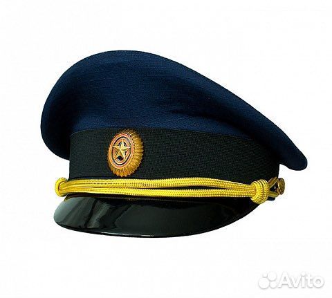 Фуражка Офисная синяя форменная вкс/вдв