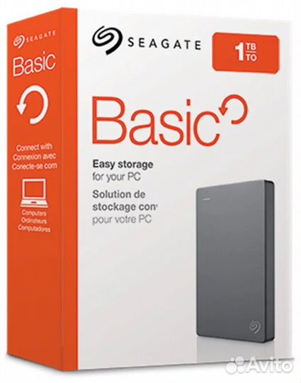 Внешний HDD Seagate Basic 2 тб