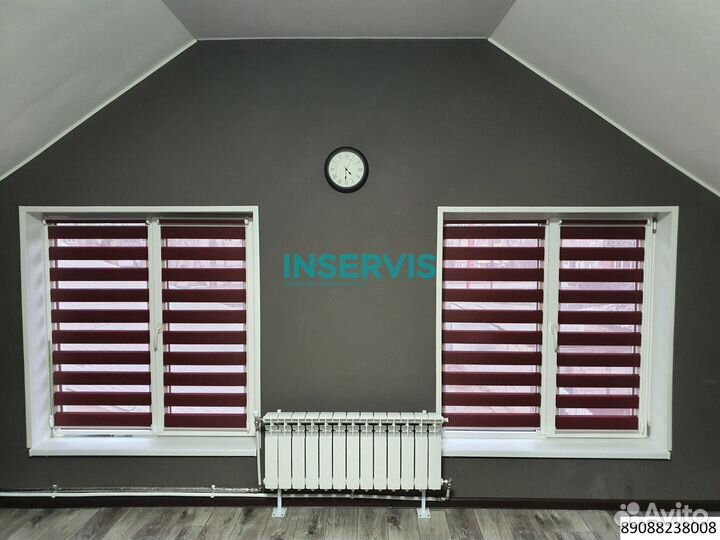 Рулонные шторы на кухню