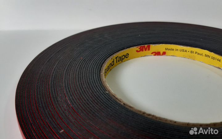 Скотч 3М суперсильный VHB 5952 черный 8мм