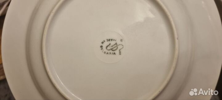 Тарелки глубокие фарфор венгрия 6шт