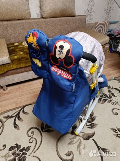 Коляска санки