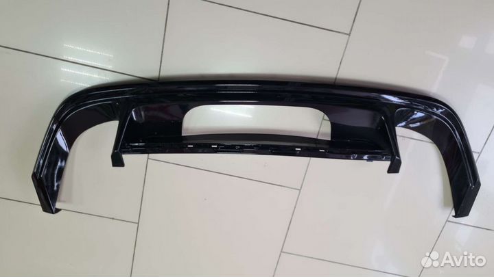 Юбка заднего бампера volkswagen touareg 2 2010-201