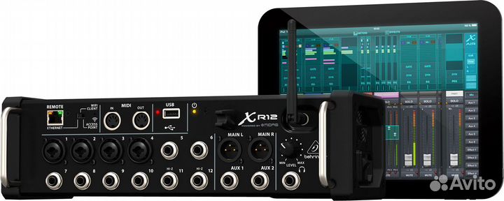 Рэковый микшер Behringer XR12, гарантия 1 год