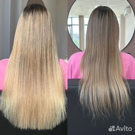 Модель на наращивание/коррекцию волос