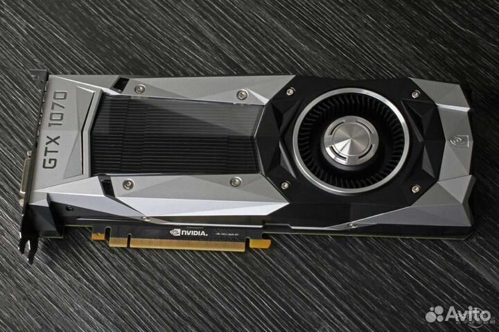 Видеокарта GeForce GTX 1070 Founders edition