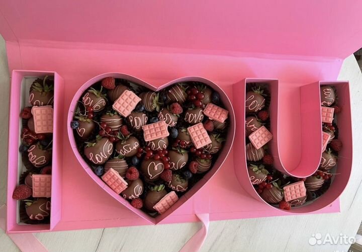 Клубника в шоколаде набор