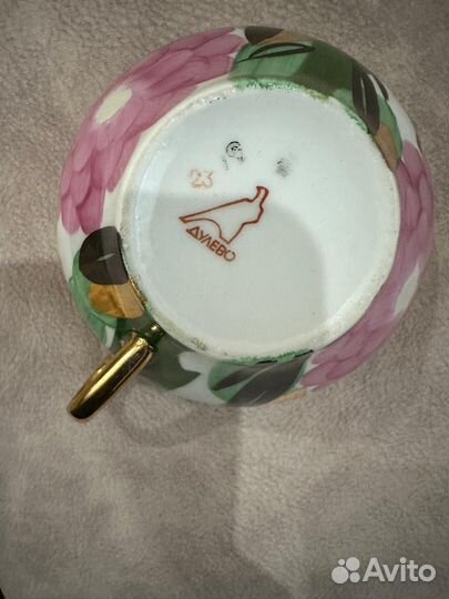 Чайный сервиз СССР Георгины