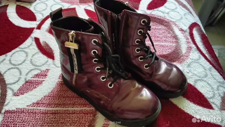 Ботинки демисезонные для девочки