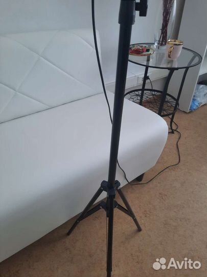 Кольцевая лампа 45 см со штативом