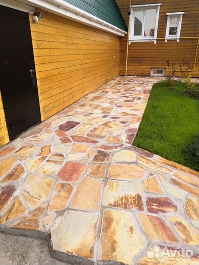 Укладка брусчатки