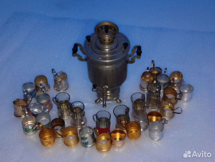 Самовар на дровах СССР Угольный