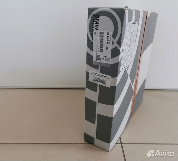 Тормозной диск вентилируемый BMW 34206877213