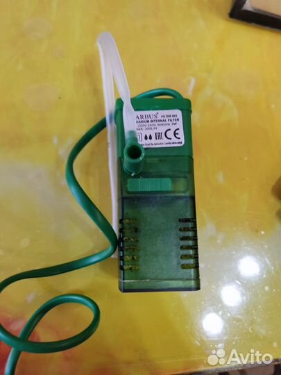 Аквариум с фильтром и светом