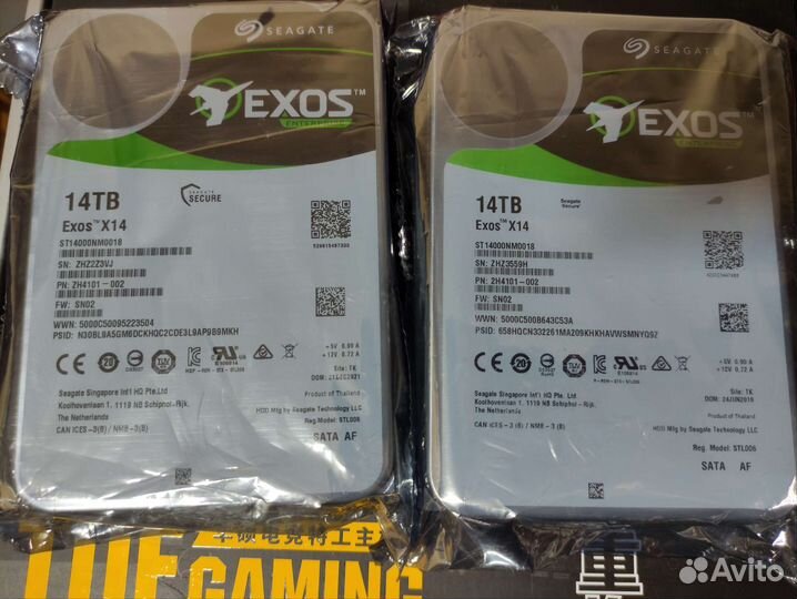 14 тб Жесткий диск Seagate Exos X14