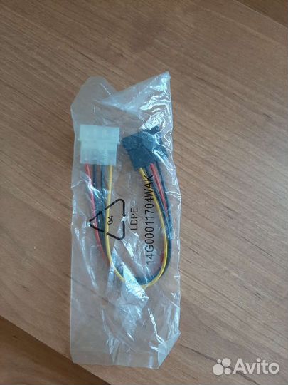 Переходник с molex на питание жестких дисков