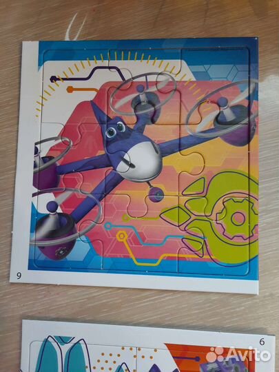 Пазл 4 в 1 (Йоко, турбозавры)