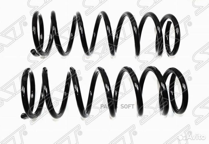 SAT ST-51522 Комплект пружин 2шт задние honda acco