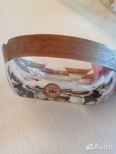 Пепельница чехия хрустальная