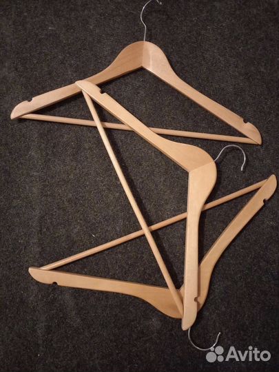 Плечики дерево метал одежда