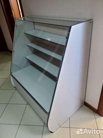 Прилавок стеклянный бу