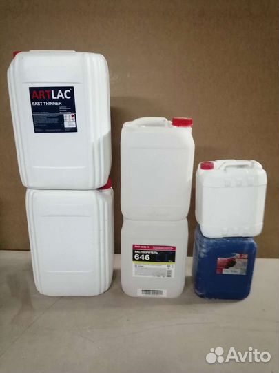 Канистры пластиковые бу 20, 10, 5 литров