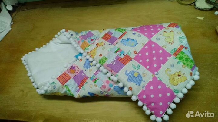 Детское одеяло на выписку