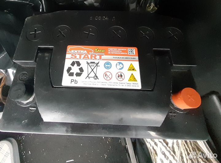 Аккумулятор автомобильный новый