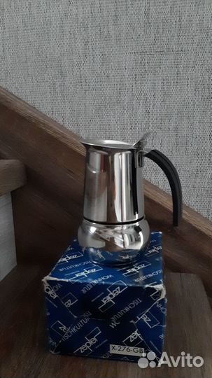 Гейзерная кофеварка zepter Новая