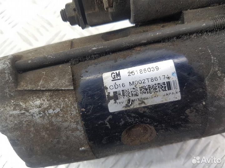 25186039 Стартер Chevrolet Captiva C140