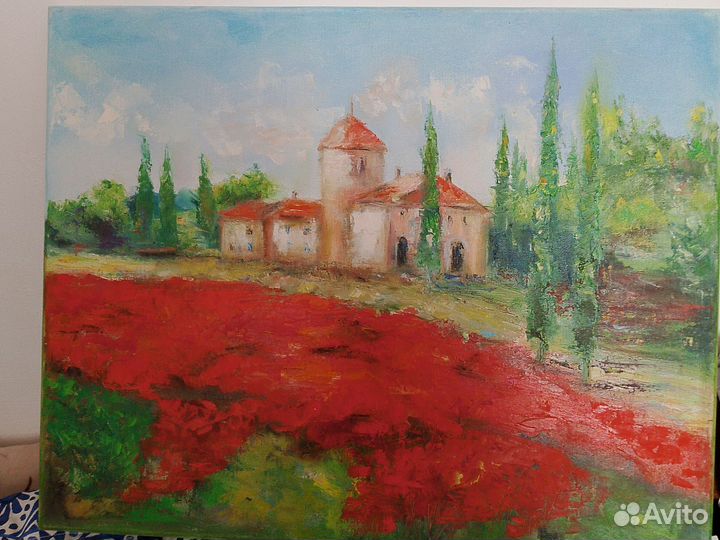 Прованс -картина маслом)