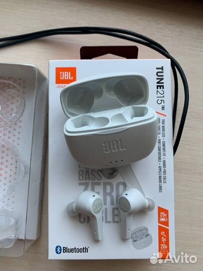 Беспроводные наушники jbl tune 215 tws