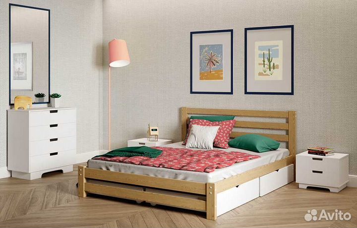 Кровать 2-спальная 