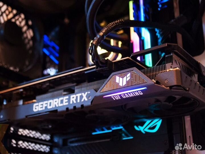 Asus RTX 3080 TUF Gaming в идеальном состоянии