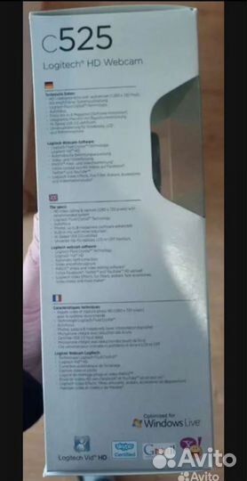 Веб-камера Logitech с525