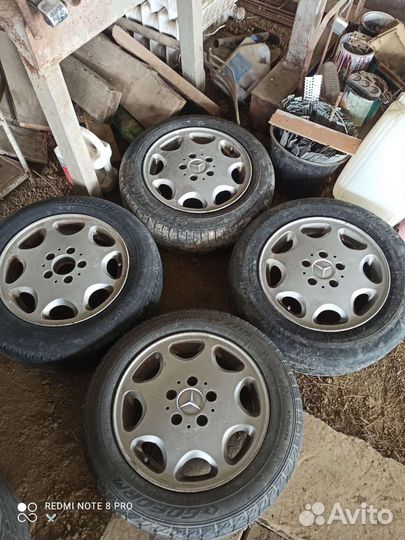 Диски ромашки на Мерседес R15