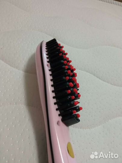 Расческа выпрямитель для волос б/у работает