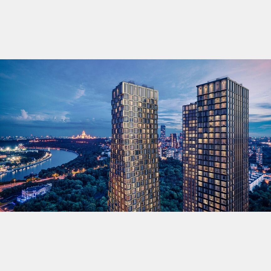 2-к. квартира, 60,7 м², 4/41 эт.