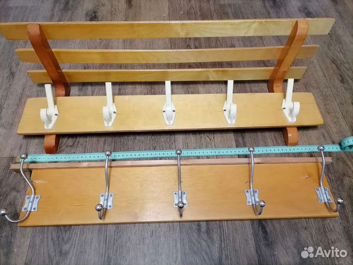 Вешалка настенная деревянная СССР