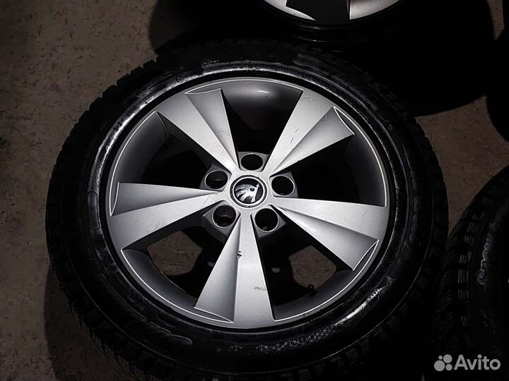 Колеса оригинал skoda r16