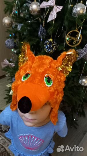 Карнавальный новогодний костюм лиса