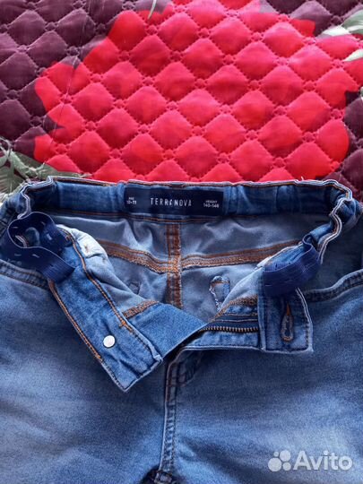Джинсы на мальчика 140-146