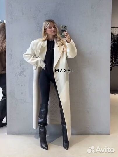 Пальто женское оверсайз