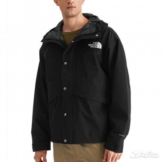 THE north face Logo-Embroidered Hooded Windbreaker (S)(22)