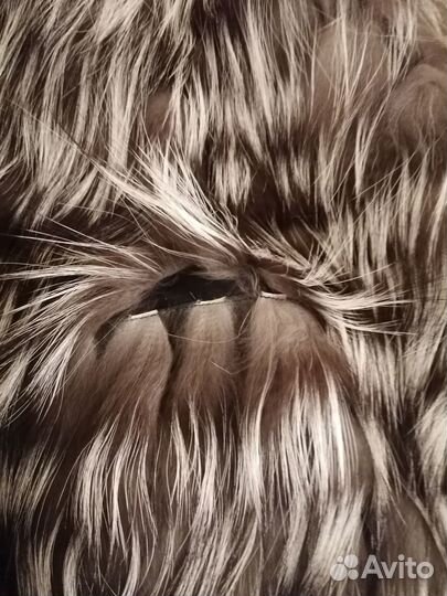 Палантин (шаль) из чернобурки