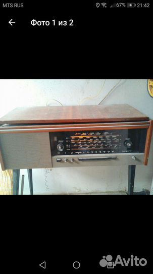 Ламповая Радиола урал 6