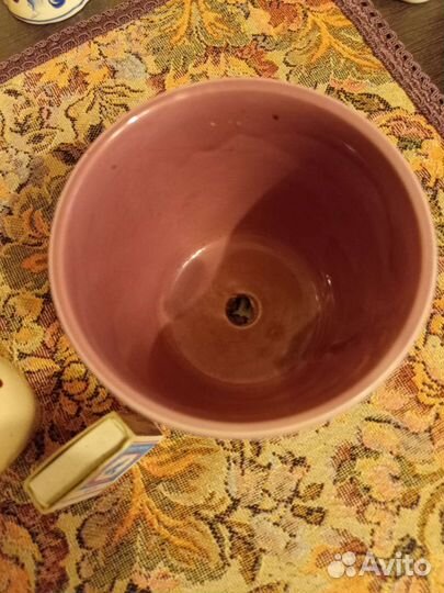 Горшок для цветов керамика маленький